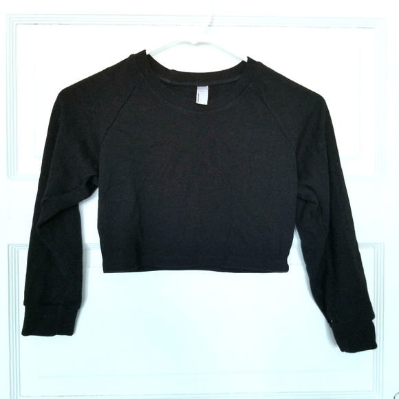 American Apparel Tops - American Apparel long sleeve crop top